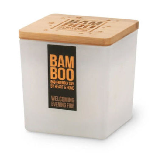 Εικόνα της Κερί Bamboo Heart & Home Η θαλπωρή της φωτιάς 210gr b01020516