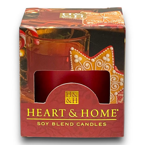 Εικόνα της Κερί μικρό Heart & Home Santa Claus 275020404