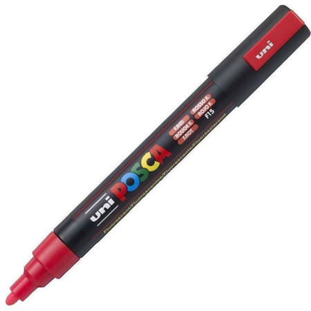 Εικόνα της Μαρκαδόρος Posca PC-5M Fluo Red Uni-Ball