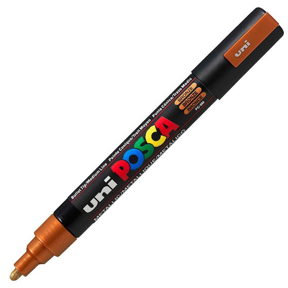 Εικόνα της Μαρκαδόρος Posca PC-5Μ Bronze Uni-Ball