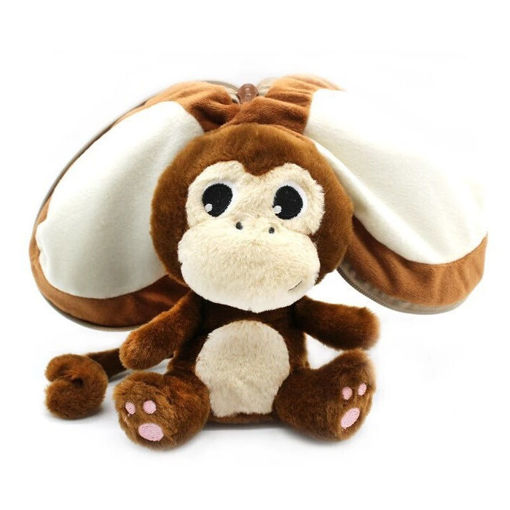 Εικόνα της Λούτρινα Λαχανικά Les Deglingos  Coconet Le Singe - Noix De Coco 80111