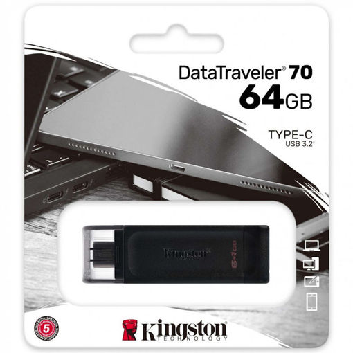 Εικόνα της USB Type-C Kingston 64GB DataTraveler 70