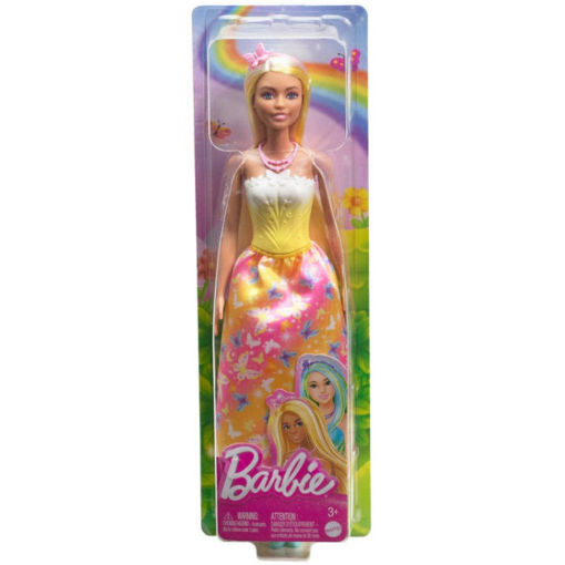 Εικόνα της Barbie Κούκλα Mattel Core royal yellow HRR09
