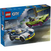 Εικόνα της Lego City Police Car and Muscle Car Chase 60415