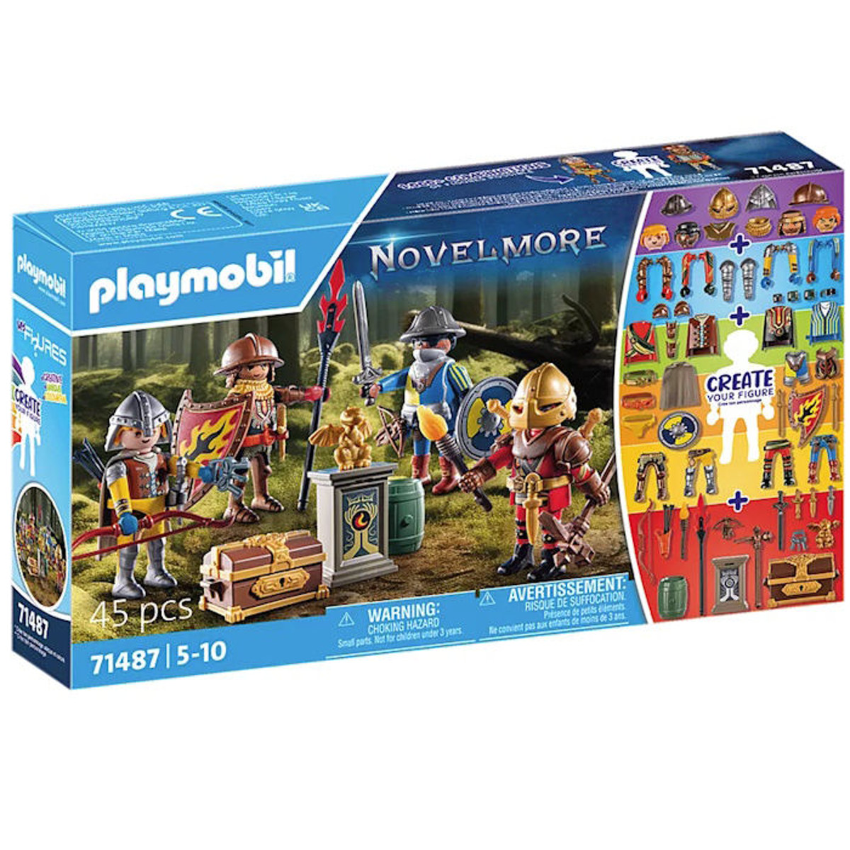 Εικόνα της Playmobil Novelmore My Figures Ιππότες του Novelmore 71487