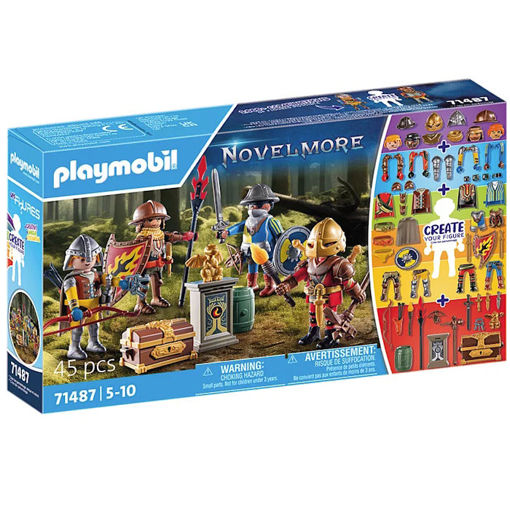 Εικόνα της Playmobil Novelmore My Figures Ιππότες του Novelmore 71487