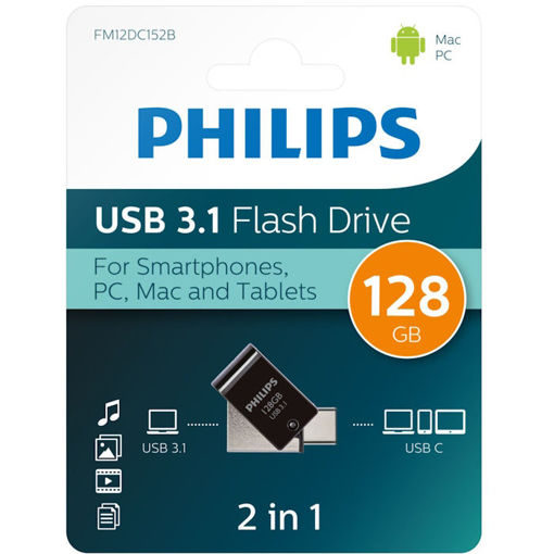 Εικόνα της USB Philips 3.1 128 GB Type C