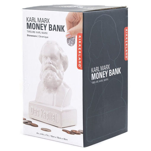 Εικόνα της Κουμπαράς κεραμικός Kikkerland Karl Marx PB20
