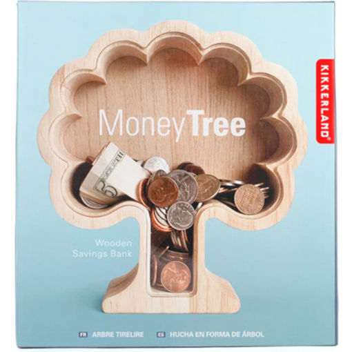 Εικόνα της Κουμπαράς ξύλινος Kikkerland σχήμα δέντρο PB24