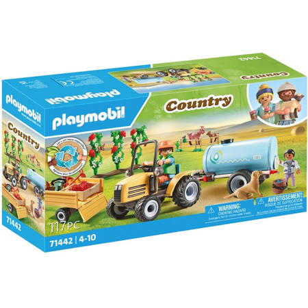 Εικόνα της Playmobil Country: Τρακτέρ με βυτιοφόρο 71442