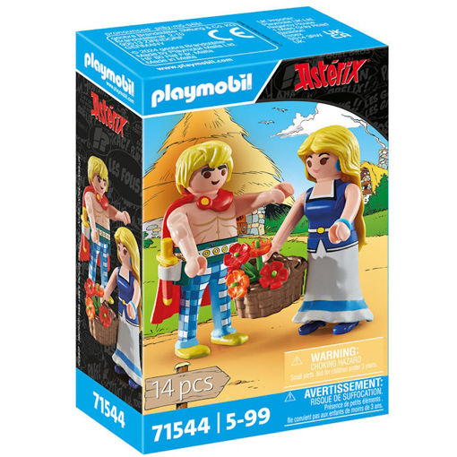 Εικόνα της Playmobil Asterix: Τραγικομίξ και Φαλμπαλά 71544