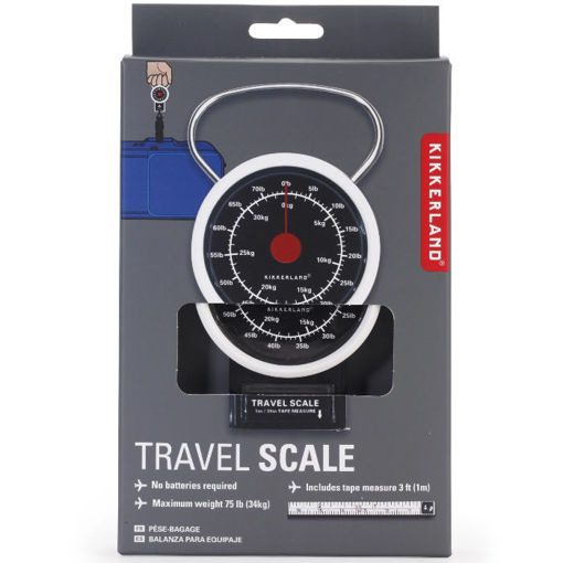 Εικόνα της Ζυγαριά αποσκευών ταξιδιού Kikkerland TT08