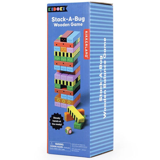 Εικόνα της Kidoki Stack-A-Bug Wooden Game Kikkerland KID20-F