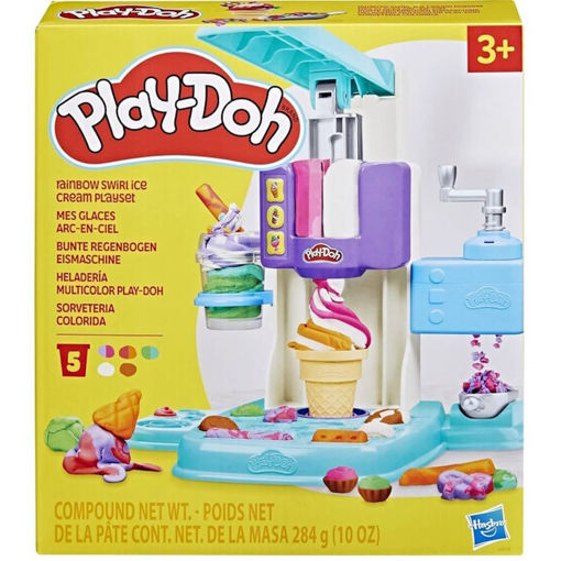 Εικόνα της Play-Doh Rainbow Swirl Ice Cream G0028