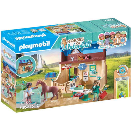 Εικόνα της Playmobil Horses of Waterfall Κτηνιατρική κλινική αλόγων 71352