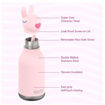 Εικόνα της Μπουκάλι Θερμός Asobu Bestie Pink Bunny 460ml. 05459