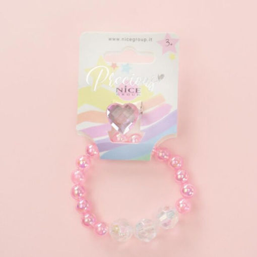 Εικόνα της Μπρασελέ - Δαχτυλίδι 2τεμ. Nice Group Open to your heart Girabrill 25092