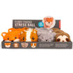 Χνουδωτά μπαλάκια antistress Kikkerland Furry Friends σε τέσσερα διαφορετικά σχέδια ζώων