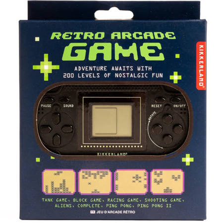 Εικόνα της Ηλεκτρονικό παιχνίδι Retro Arcade Game Kikkerland US186-BK