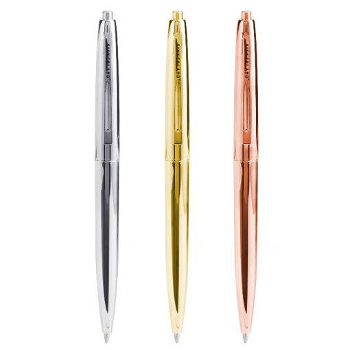 Εικόνα της Στυλό Kikkerland σετ 3τεμ. Μεταλλικά Retro 1.00mm 4355