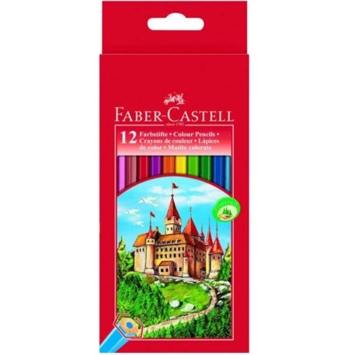 Εικόνα της Ξυλομπογές Faber Castell castle 12τεμ. 120112