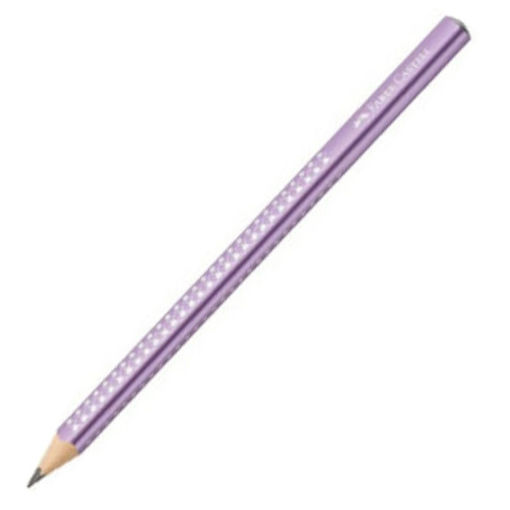 Εικόνα της Μολύβι Faber Castell 2001 Jumbo Sparkle metallic lila 10761