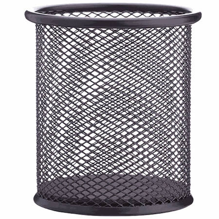 Εικόνα της Μολυβοθήκη Deli Simpli metal μαύρη με μεταλλικό E9172