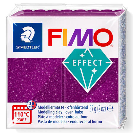 Εικόνα της Πηλός Fimo Effect galaxy lila 602 57gr Staedtler