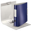 Leitz κλασέρ Style Active μπλε τιτάνιο 1108-69, με μηχανισμό 180 μοιρών και κλείσιμο με λάστιχο, EAN 4002432104598, Lichnaribooks