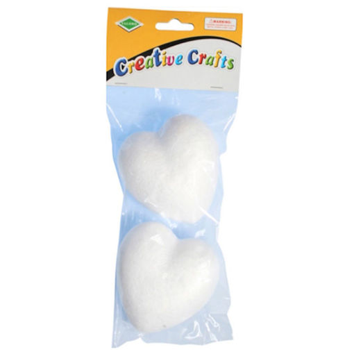 Εικόνα της Καρδιές φελιζόλ 80mm. 2τεμ. 240/042/0002 Valoro