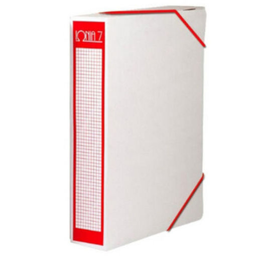 Κουτί λάστιχο Ιωνία 7cm κόκκινο για αρχειοθέτηση εγγράφων – Barcode EAN 5201481022320 – Lichnaribooks