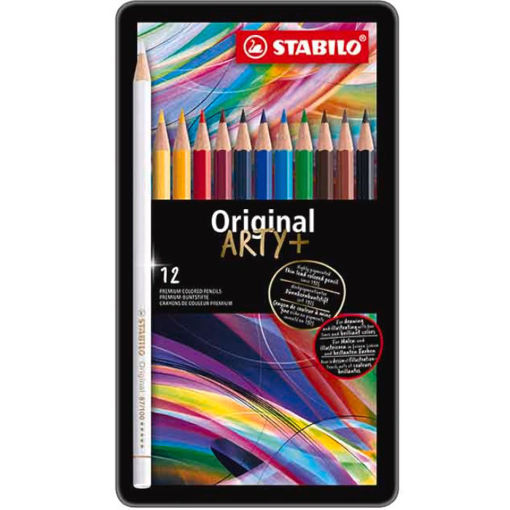 Εικόνα της Ξυλόχρωμα Stabilo 12τεμ. metal 8773-6