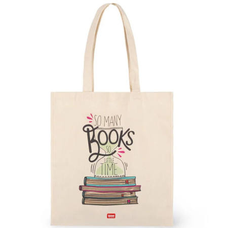 Εικόνα της Τσάντα βαμβακερή Legami Book Lover CBAG0006