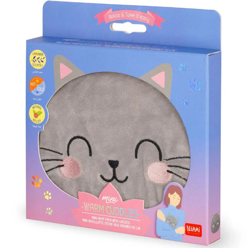 Εικόνα της Mini Heat Pack With Linseed Legami Warm Cuddles - Kitty MWC0001