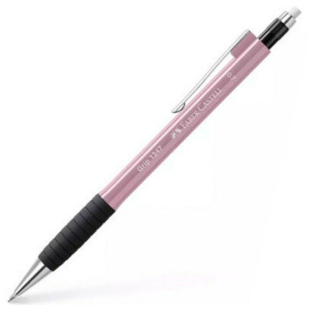 Μηχανικό μολύβι Faber-Castell Grip 1347 0.7mm σε ροζ χρώμα