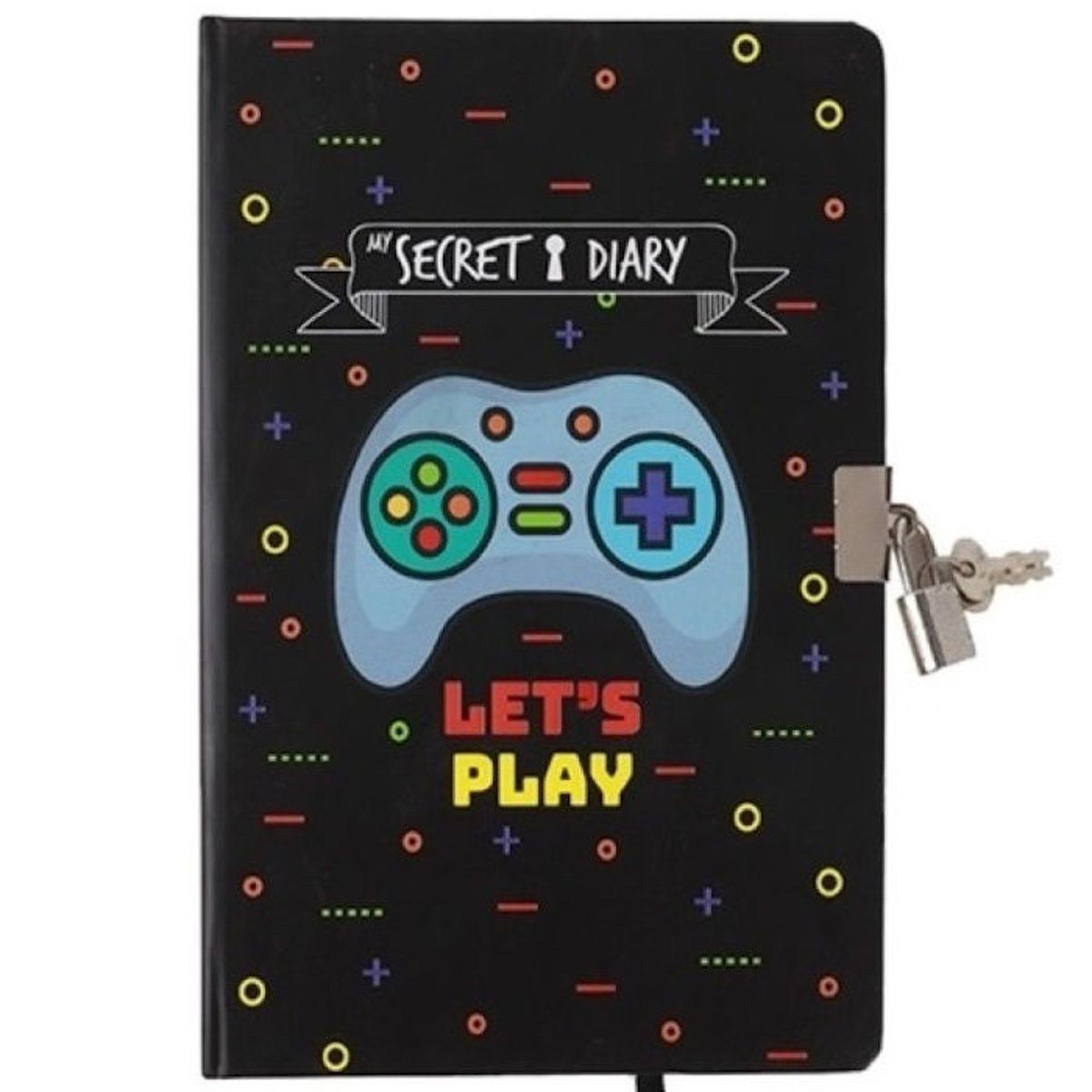 Εικόνα της Ημερολόγιο με λουκέτο Total Gift XL2290 Let's Play A5