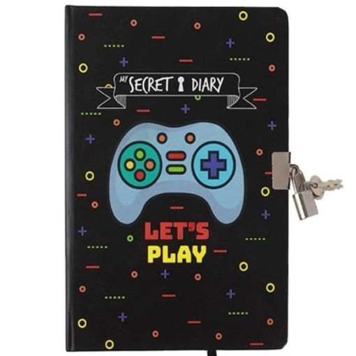 Εικόνα της Ημερολόγιο με λουκέτο Total Gift XL2290 Let's Play A5