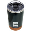 Εικόνα της Θερμός Ecolife coffee Cork Bottom 370ml Dark Green 33-BO-4104