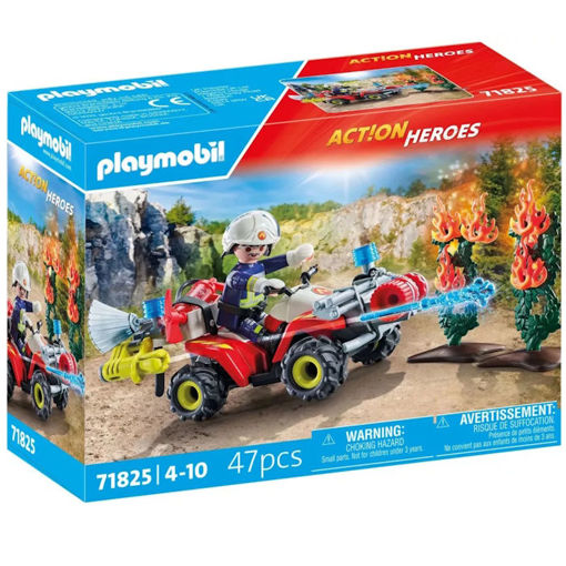 Εικόνα της Playmobil Action Heroes Πυροσβέστης με γουρούνα 71825