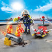 Εικόνα της Playmobil Action Heroes Πυροσβέστης με αντλία νερού 71826