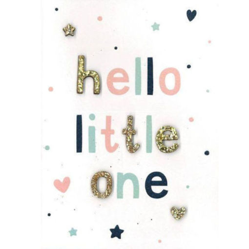 Εικόνα της Κάρτα ευχετήρια Hello Little One