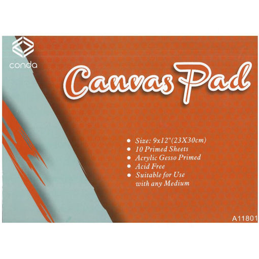 Εικόνα της Μπλοκ μουσαμά Cotton 23x30cm 10φ. Conda