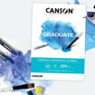 Canson Graduate Watercolour grey μπλοκ ακουαρέλας Α5 250gr 20φ. 3148950020390 Lichnaribooks