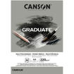 Εικόνα της Μπλοκ Canson Graduate drawin grey 30φ. A4 220gr.