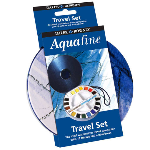Εικόνα της Set water coloure aquafine travel set 18τεμ. Daler Rowney
