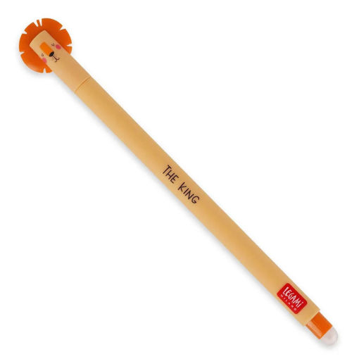 Εικόνα της Στυλό Legami erasable pen lion orange 0.7mm VEP0017