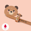 Εικόνα της Στυλό Legami Erasable Gel Pen Teddy Bear 0.7mm κόκκινο VEP0024