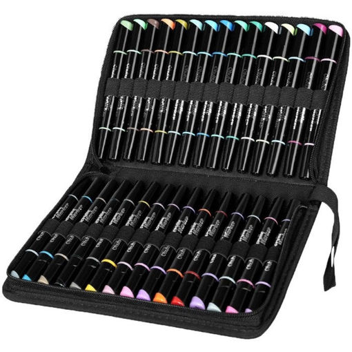 Εικόνα της Μαρκαδόροι Ohuhu Dual tip Ακρυλικοί 30τεμ. 80601-08