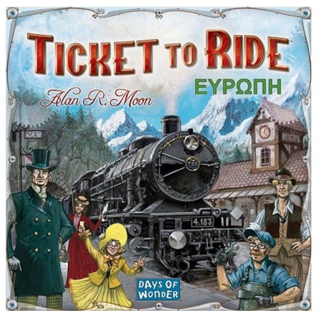 Επιτραπέζιο παιχνίδι Ticket To Ride Ευρώπη Κάισσα KA617144