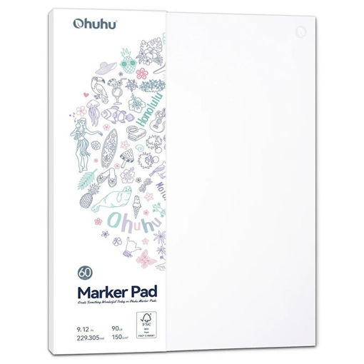 Εικόνα της Sketchbook Ohuhu Marker Bleedproof 22.9x30.50cm 150gr